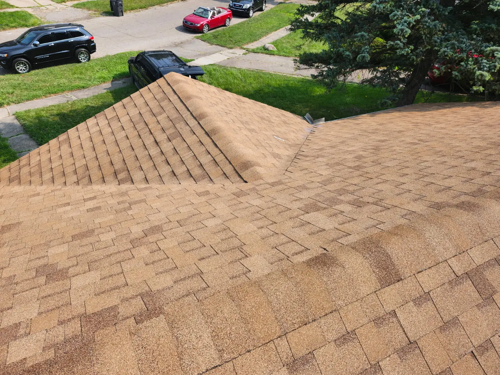 Beautiful finished roof in Genesee County